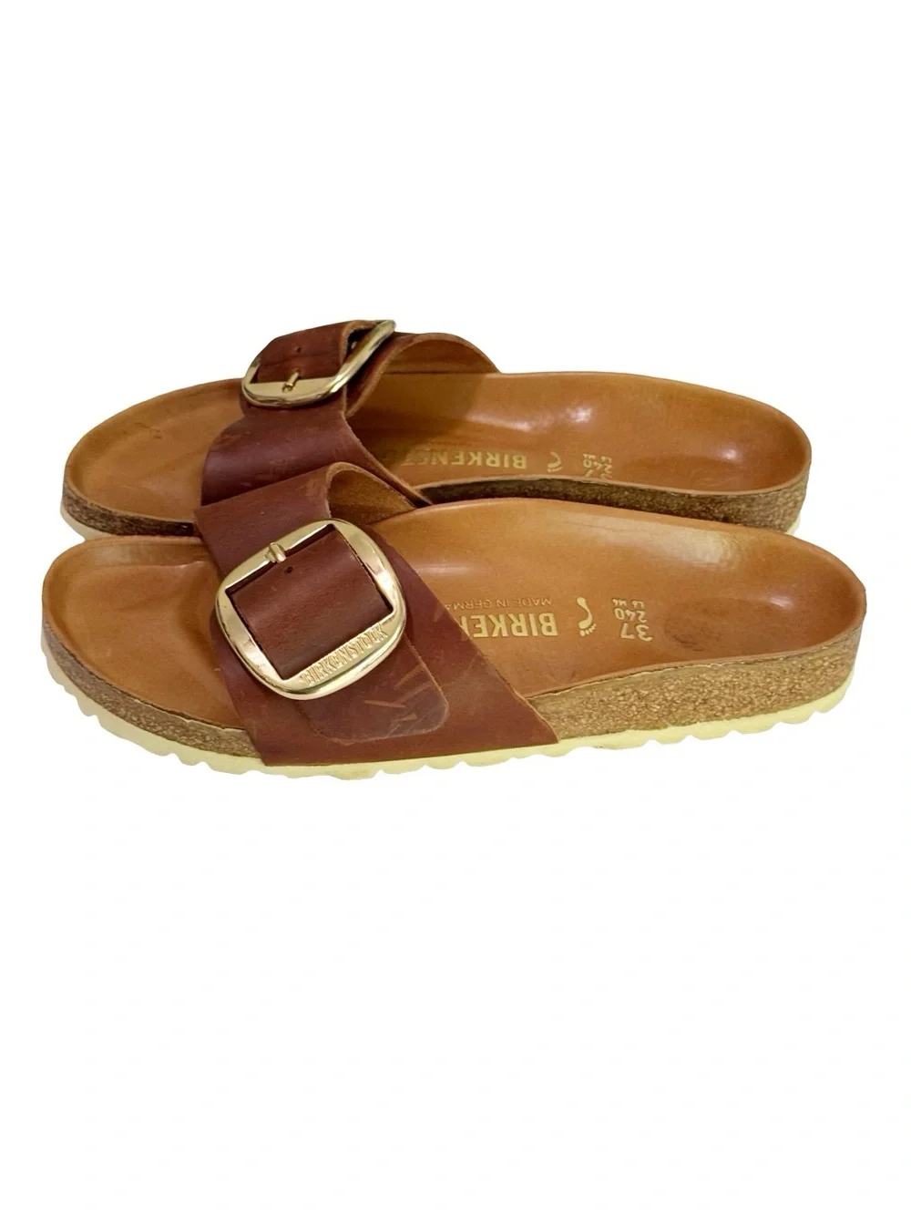Birksenstock Madrid Big Buckle Oiled Sandal 37 6.5